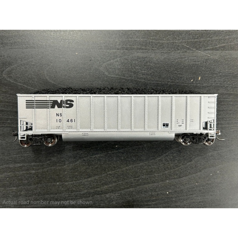 Pre-Owned: Walthers Bethgon Coalporter w/ Load Norfolk Southern (NS) 10389 - HO Scale
