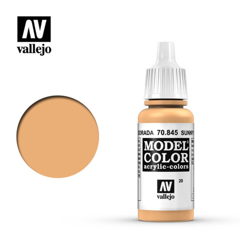 Vallejo Model Color #20 17ml - 70-845 - Sunny Skin Tone