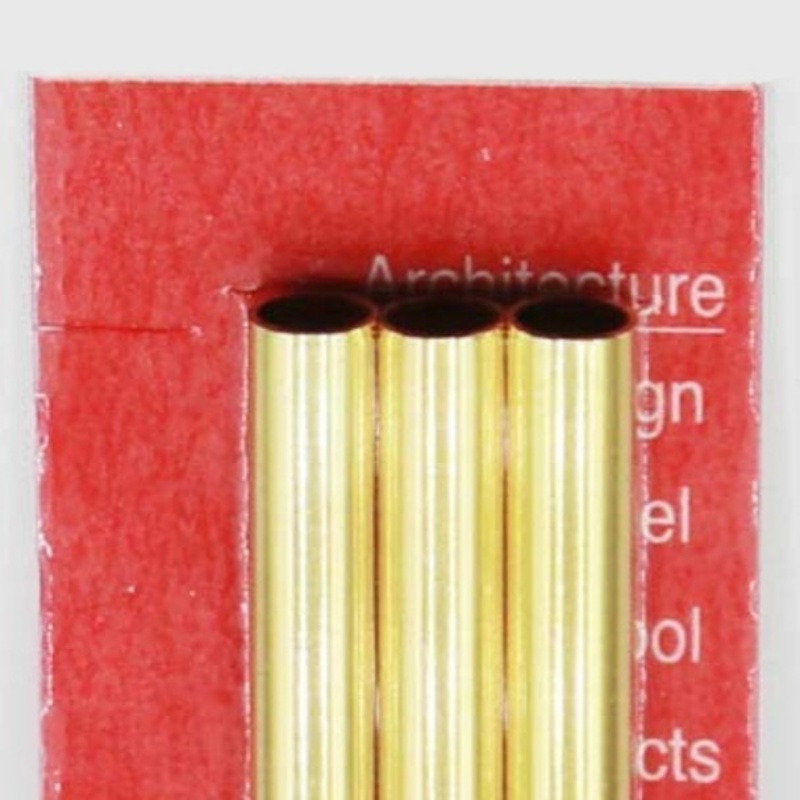 K&S Precision Metal 9838 - 5MM OD X .225MM Wall x 300MM Thin Wall Brass Tube