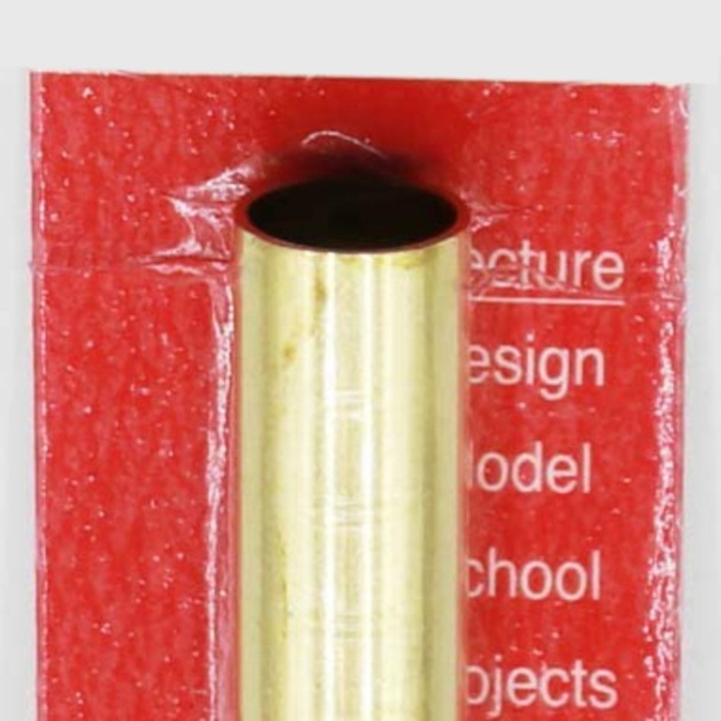 K&S Precision Metal 9823 - 5MM OD X .45MM Wall Round Brass Tube
