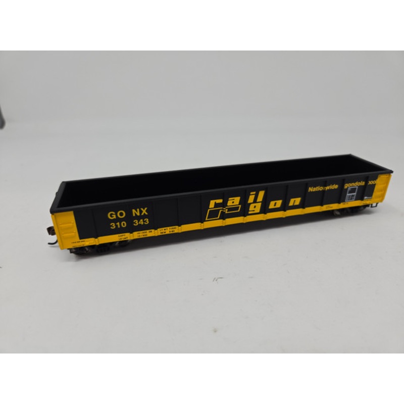 Pre-Owned: Athearn RTR 52' Mill Gon Railgon (GONX) 310343 - HO Scale