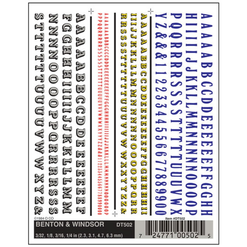Woodland Scenics D502 - Benton & Windsor