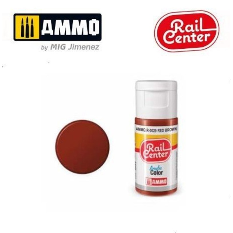 AMMO by Mig R-0029 - Red Brown  (15 Ml)