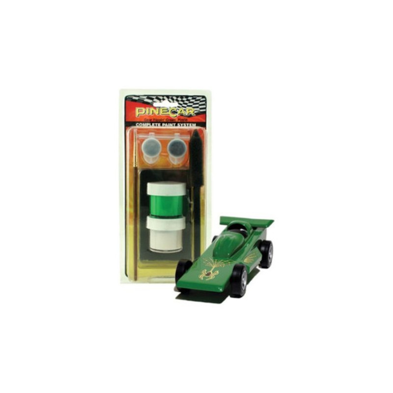 Pinecar 3958 - Gear Rippin Green Complete Paint System    -  Kit