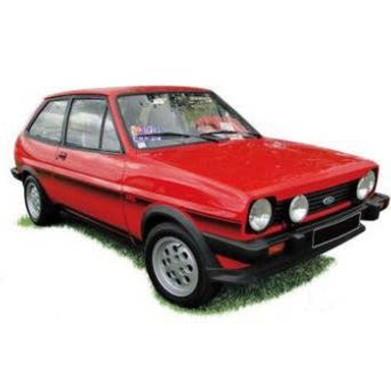 1/18 Ford Fiesta XR2 1981 Red