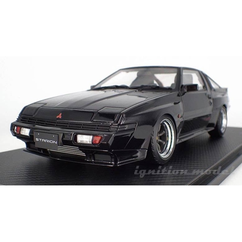 1/18 Mitsubishi Starion 2600 GSR-VR (E-A187A) Black
