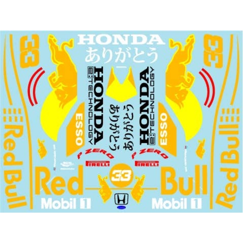 1/18 Red Bull X2010 Tribute Honda