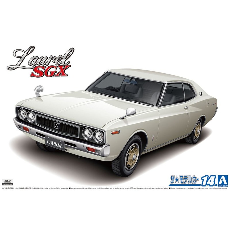 1/24 Nissan KHC130 Laurel HT2000 SGX '72