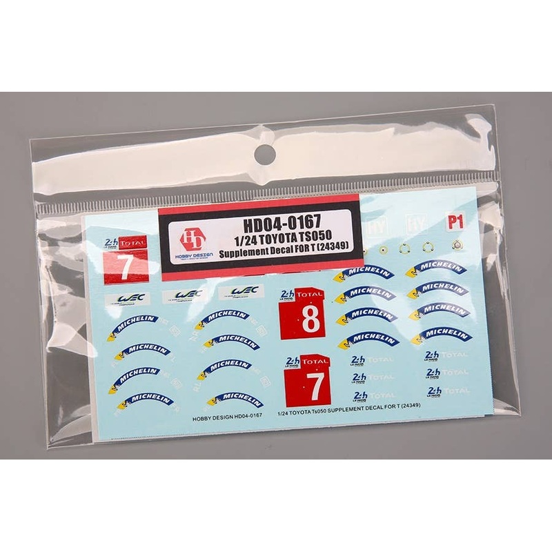 1/24 Toyota TS050 Supplement Decal (For Tamiya 24349)