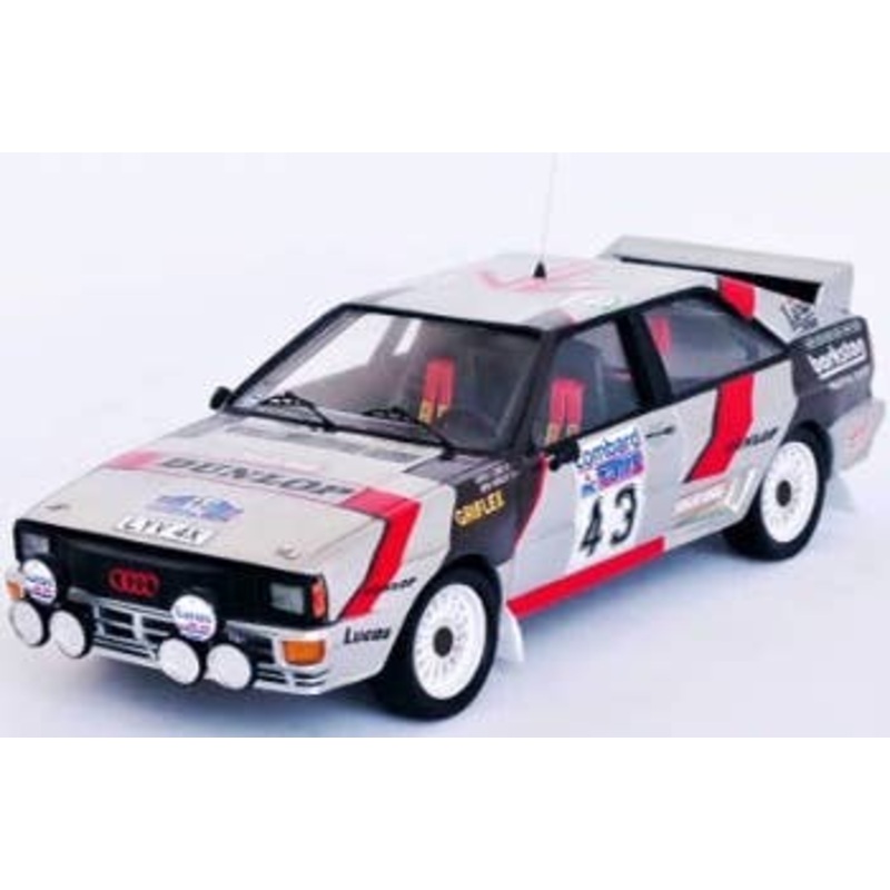 1/43 Audi Quattro 1985 RAC Rally #43 Chris Lord / Ron Varley