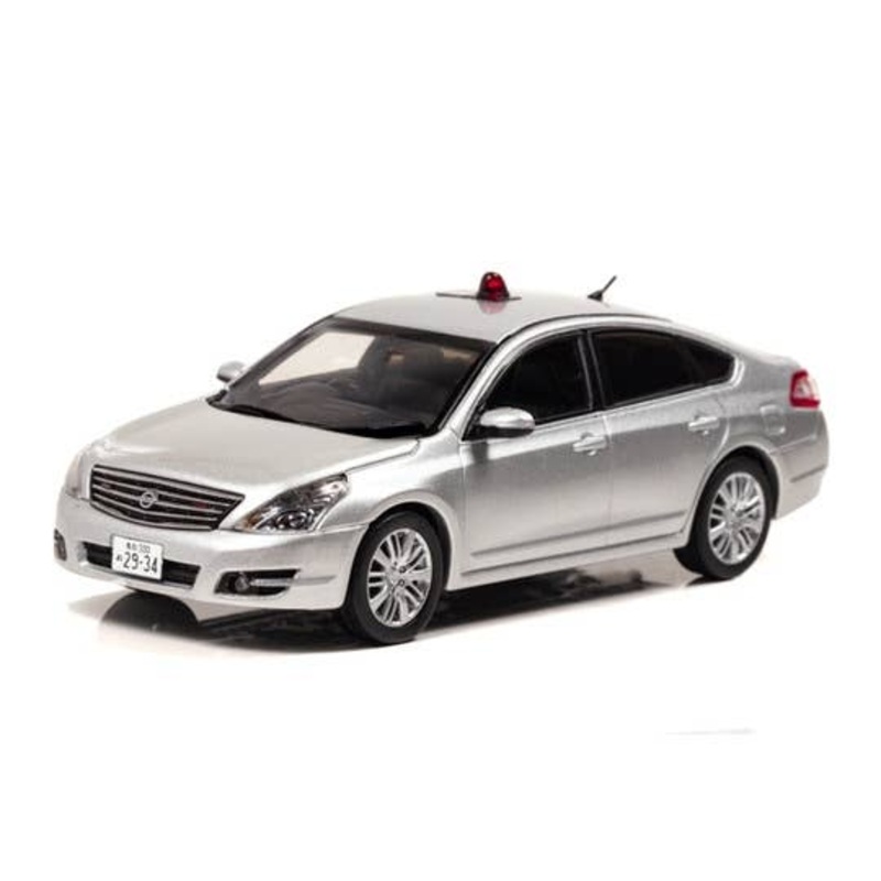 1/43 Nissan Teana Tottori Prefectural Police, Traffic Department Unmarked Police Car