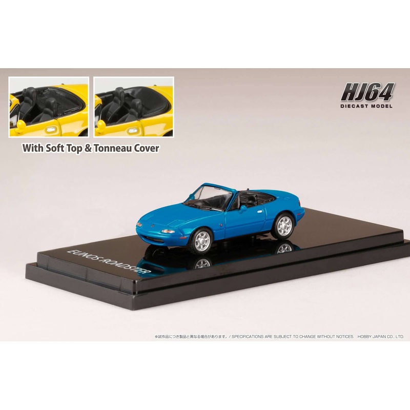 1/64 Eunos Roadster (NA6CE) / Marina Blue with Tonneau Cover