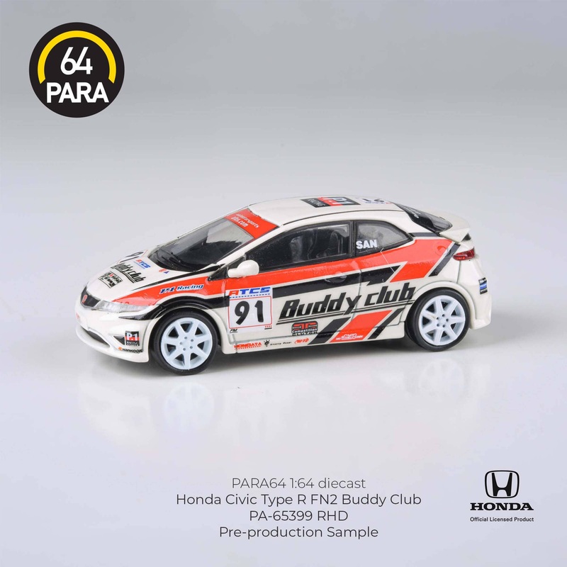 1/64 Honda Civic Type R FN2 2007 Buddy Club RHD