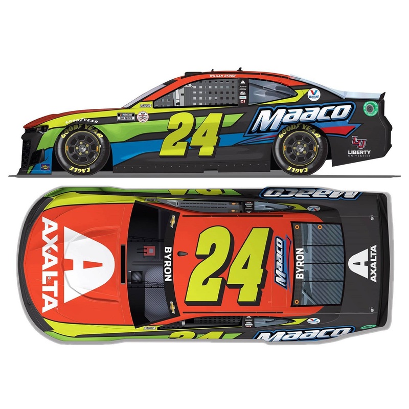 1/64 William Byron # 24 Axalta / Maaco Chevrolet Camaro NASCAR 2021