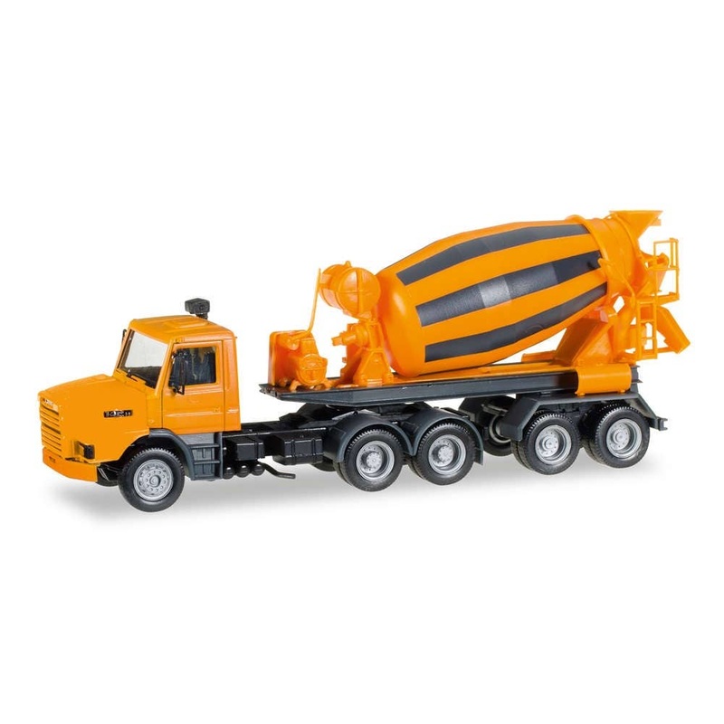 1/87 Scania 142 Hauber Cement Mixer Semitrailer
