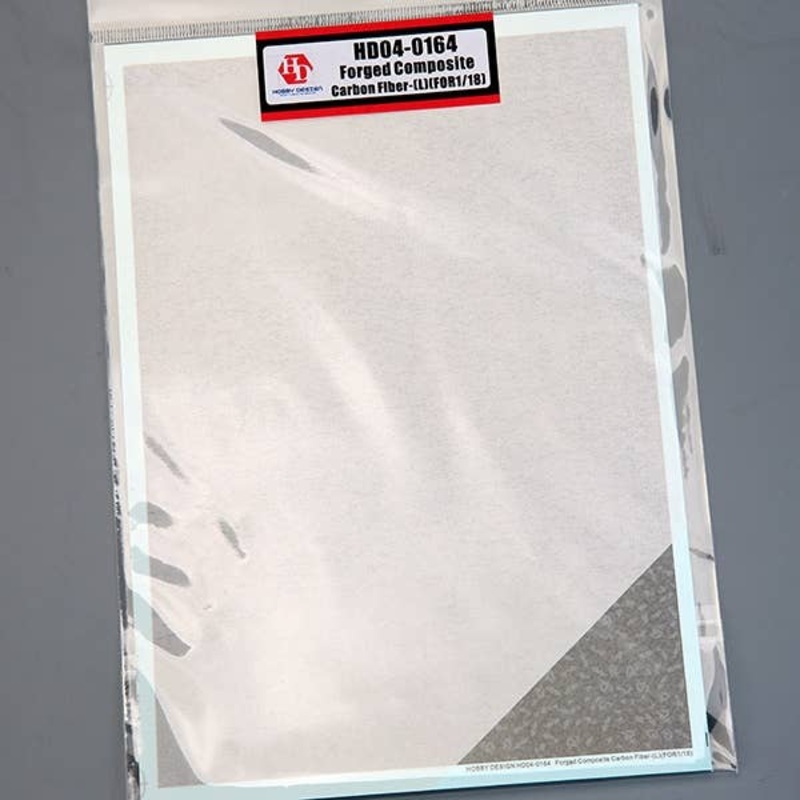 Forged Composite Carbon Fiber Decal L (For 1/18)