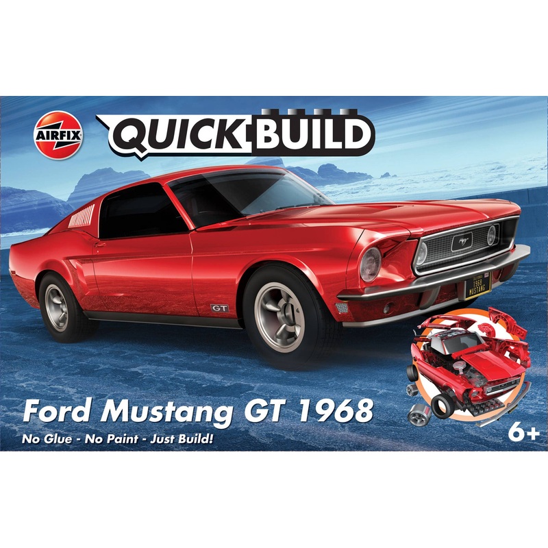 QUICKBUILD Ford Mustang GT 1968