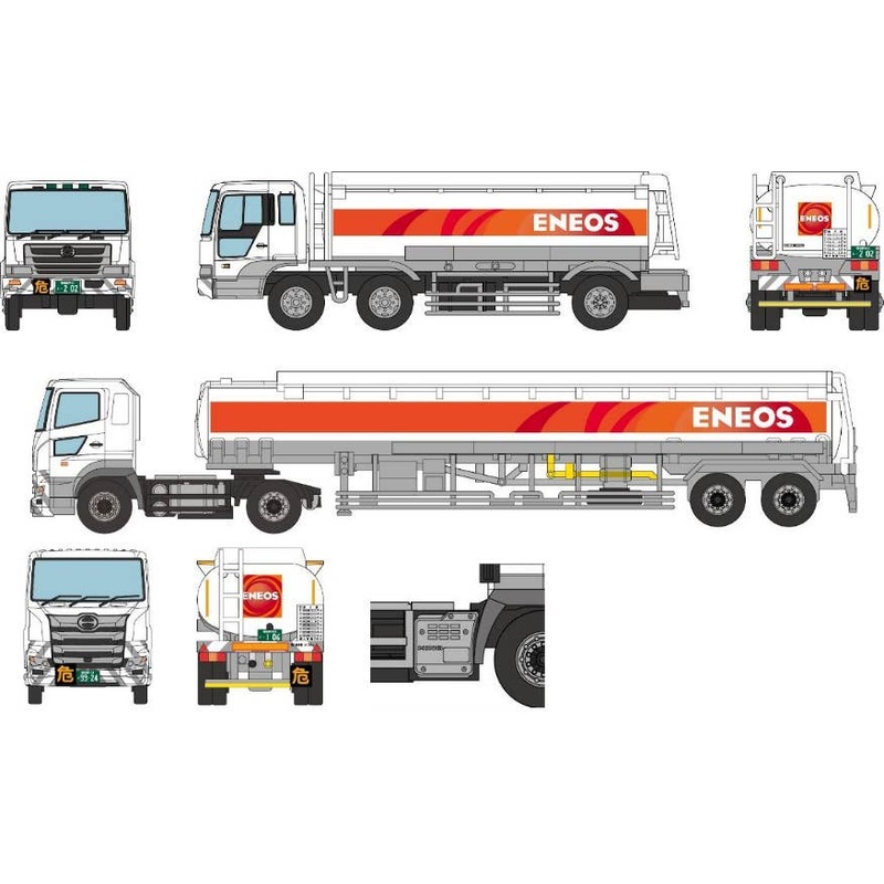 1/150 The Truck/Trailer Collection ENEOS Tank Truck Set