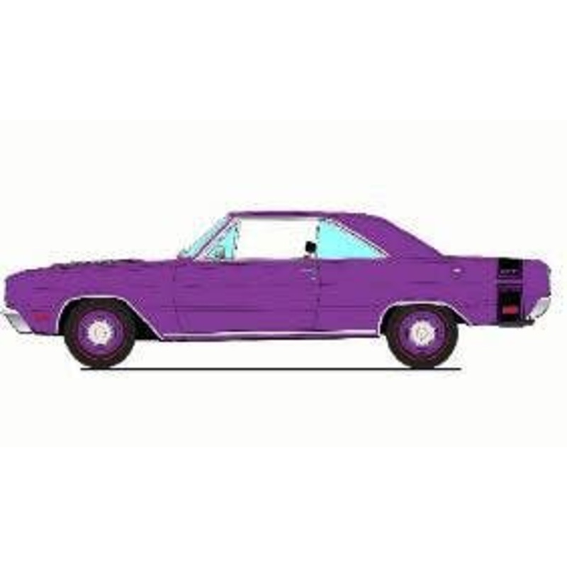 1/18 Dodge Dart GTS 440 1969 Violet Purple