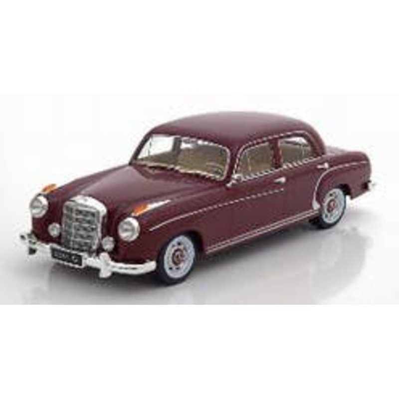 1/18 Mercedes 220S Limousine 1956 Dark Red