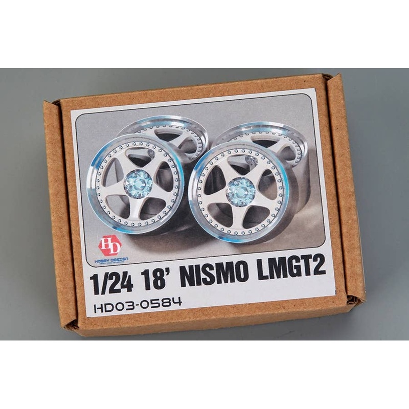 1/24 18' Nismo LMGT2 Wheels (Resin+Metal Wheels+Decals)