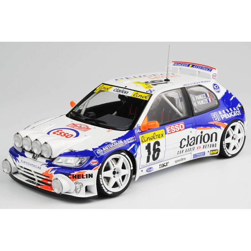 1/24 Peugeot 306 MAXI EVO2 1998 Monte Carlo Rally Class Winner