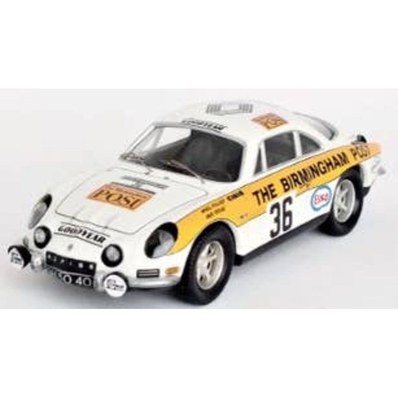 1/43 Alpine Renault A110 1971 RAC Rally #36 Nigel Hollier / Mike Broad