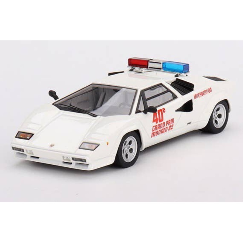 1/43 Lamborghini Countach Monaco GP 1982 Safety Car White