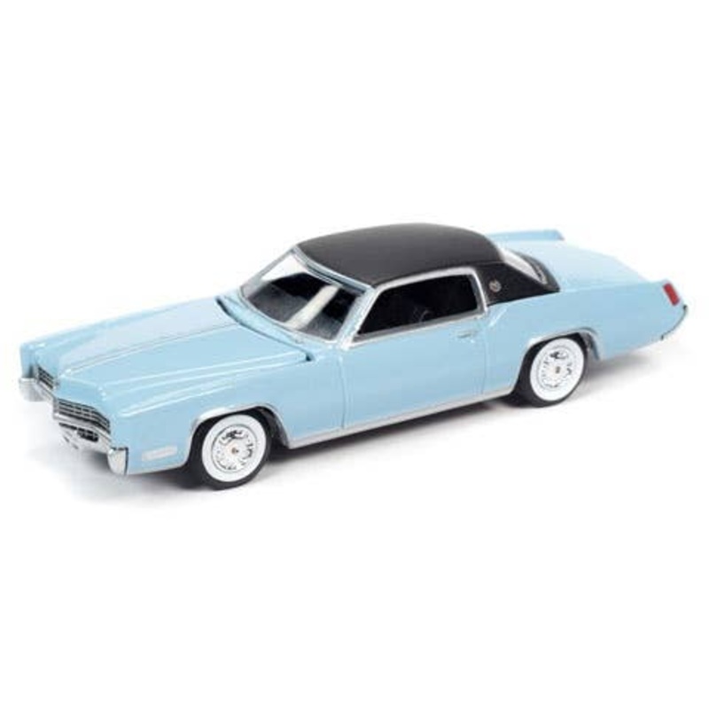 1/64 1967 Cadillac Eldorado (Venetian Blue & Black Roof)
