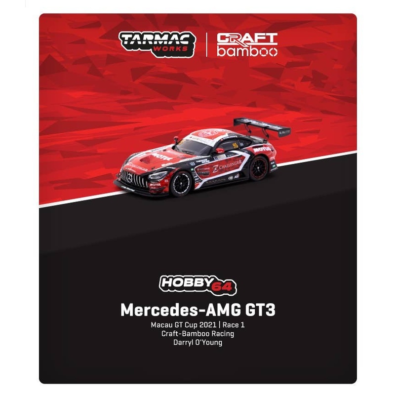 1/64 Mercedes-AMG GT3 Macau GT Cup 2021-Race 1 Craft-Bamboo Racing