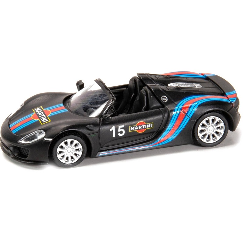 1/64 Porsche 918 Spyder Martini Black