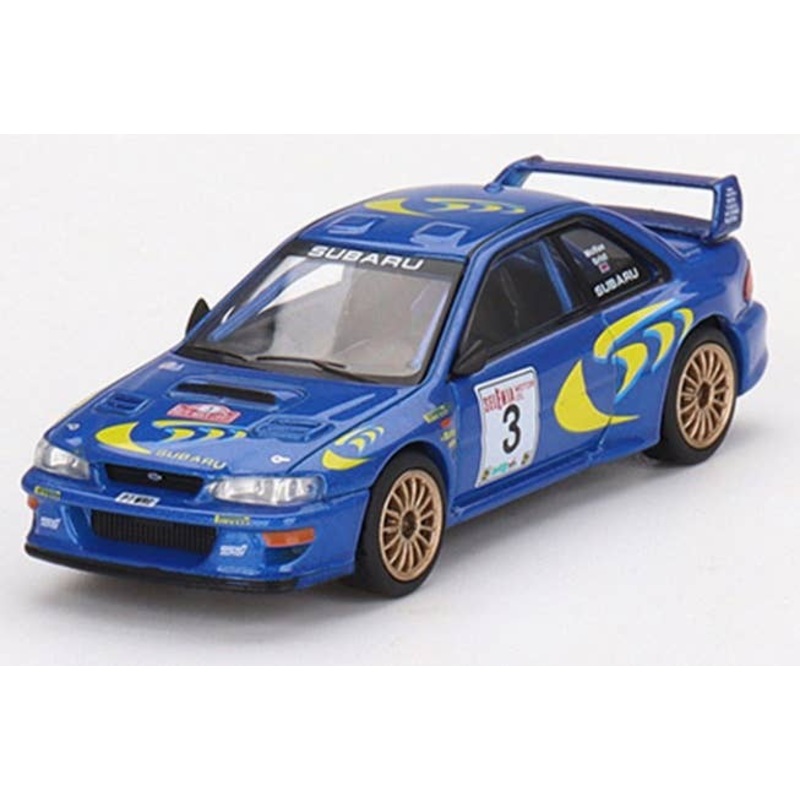1/64 Subaru Impreza WRC97 Rally San Remo 1997 Winner #3 (Left Drive)