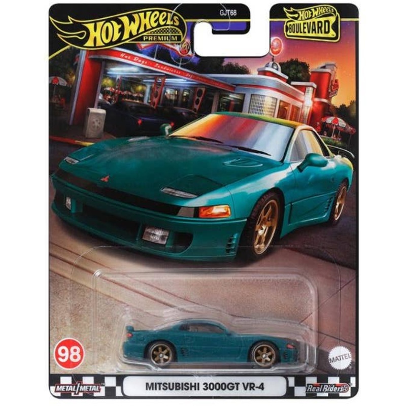 Hot Wheels Blue Bird Mitsubishi 3000GT VR-4 (HRT68-9866)