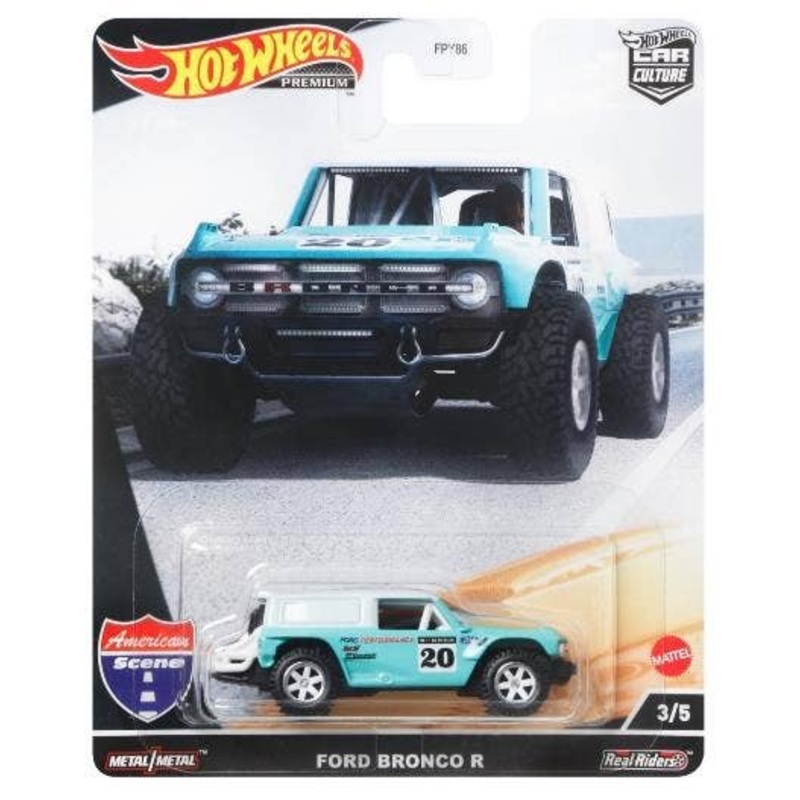 Hot Wheels Car Culture American Scene Ford Bronco R (HCK05)