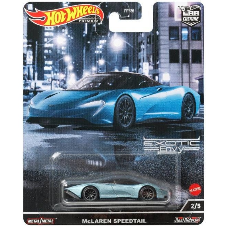 Hot Wheels Car Culture Exotic Envy McLaren Speedtail (HCJ92)