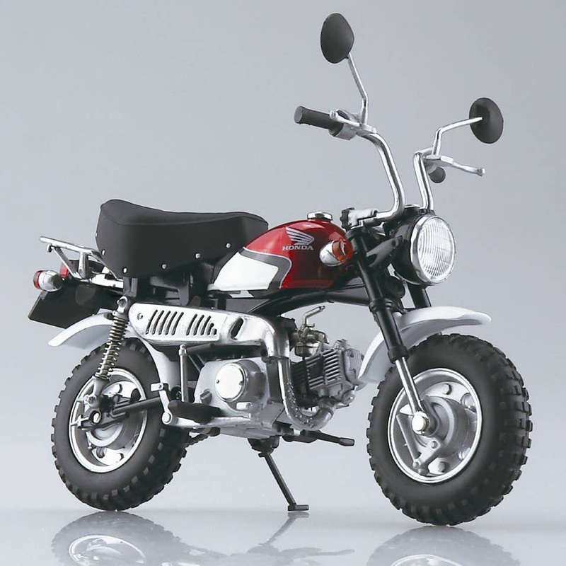 1/12 Honda Monkey Special Shasta White