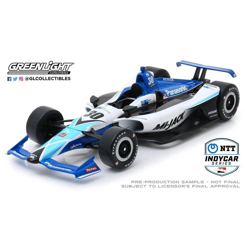1/18 2019 #30 Takuma Sato / Rahal Letterman Lanigan Racing, Panasonic/MiJack