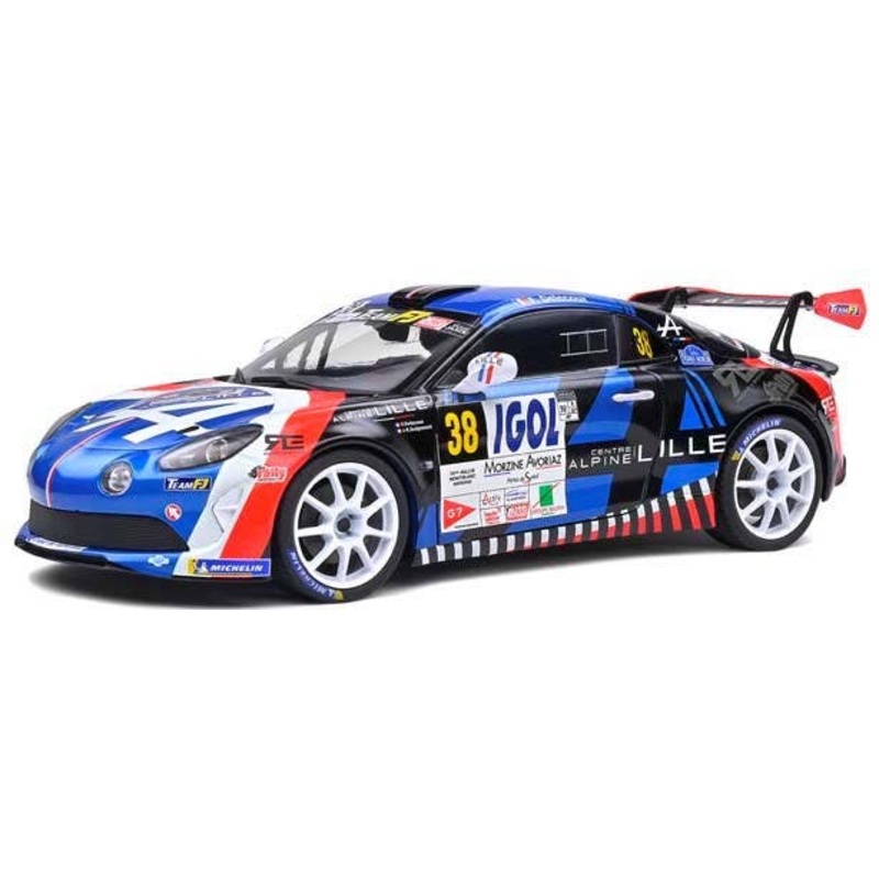 1/18 Alpine A110 Rally Montblanc Rally (Blue / Black)