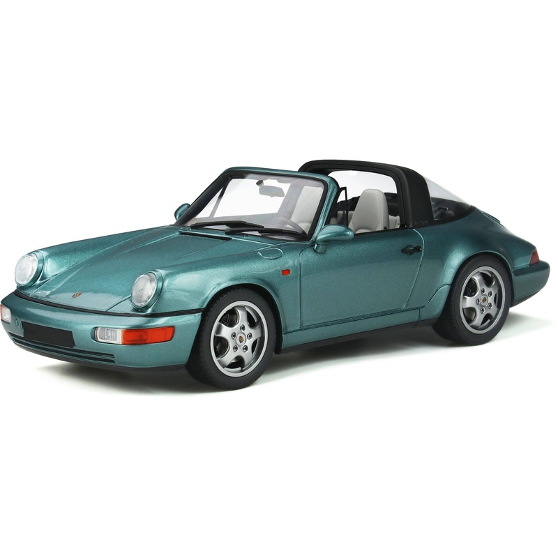 1/18 Porsche 911(964) Carrera 4 Targa (Turquoise)