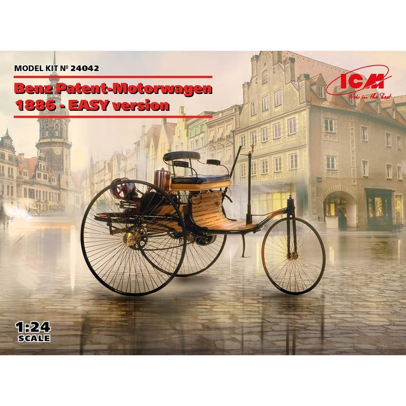 1/24 Benz Patent-Motorwagen 1886 (Easy Kit)
