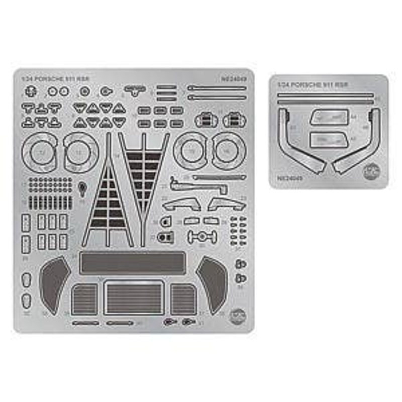 1/24 Detailed parts for Porsche 911 (Type 991) RSR 2018 Le Mans 24 Hours Race Car Number 91