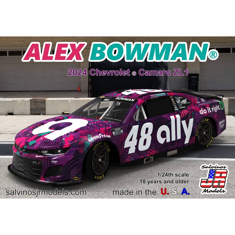 1/24 Hendrick Motorsports  2024 Alex Bowman, Camaro Ally