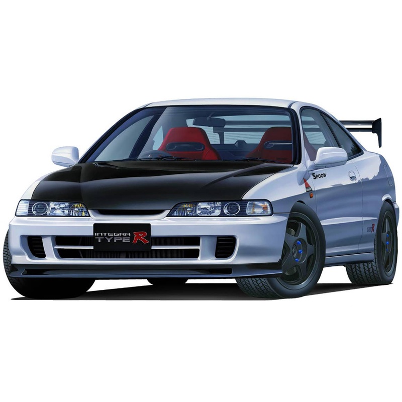 1/24 Spoon Integra Type R (DC2) (GT / W Wing Included)