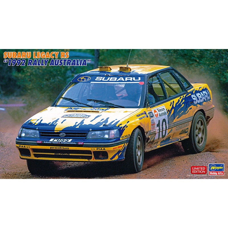 1/24 Subaru Legacy RS 1992 Rally Australia