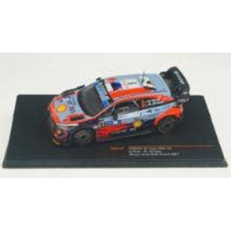 1/43 Hyundai i20 Coupe WRC 2021 Arctic Rally Finland Winner # 8 O.Tanak / M. Jarveoja