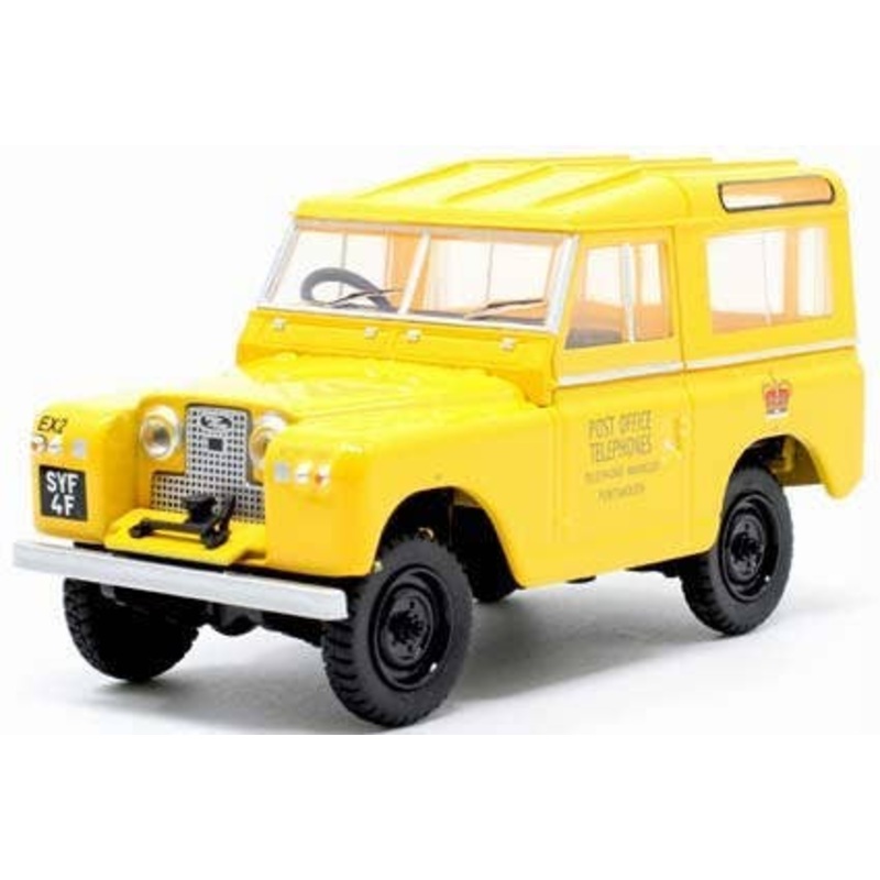 1/43 Land Rover Series II SWB Hard Top Post Office Telephones (Yellow)