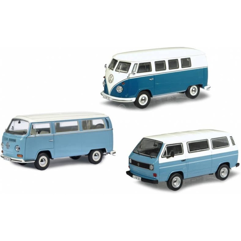 1/43 VW T1b, T2a, T3a 3pcs