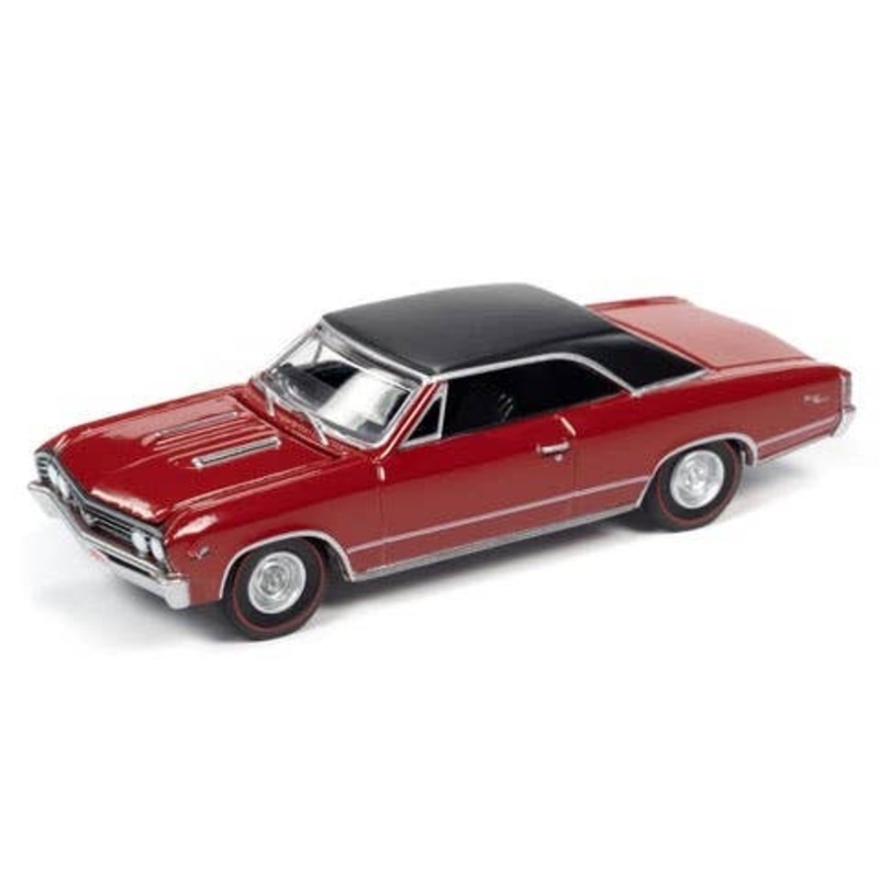 1/64 1967 Chevrolet Chevelle SS (Bolero Red & Black Roof)