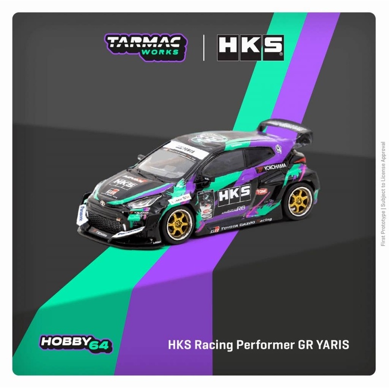1/64 HKS Racing Performer GR YARIS