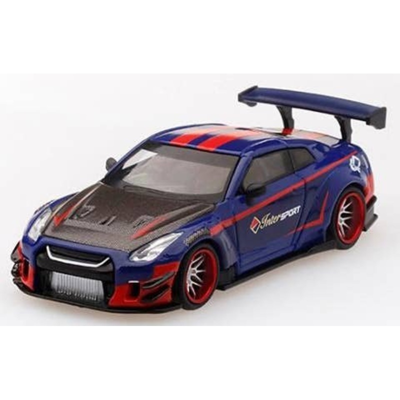1/64 LB Works Nissan GT-R Type 2 Rear Wing Ver.3 InterSPORT 40th Anniversary (Indonesia Limited Edition)